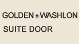 GOLDEN*WASHLON SUITE DOOR
